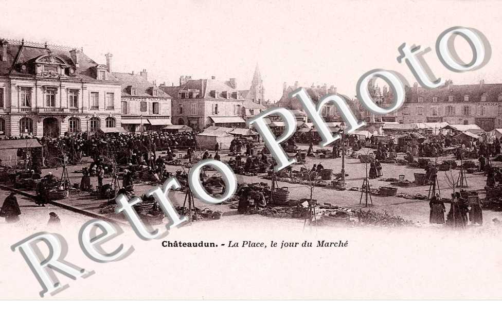La place - le jour du marche