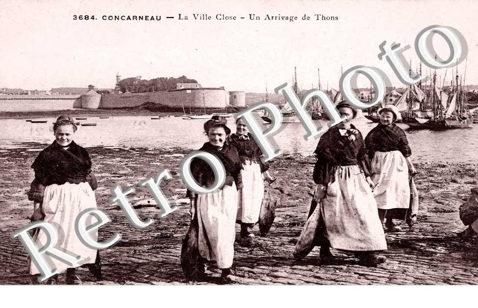 la ville close, un arrivage de thons