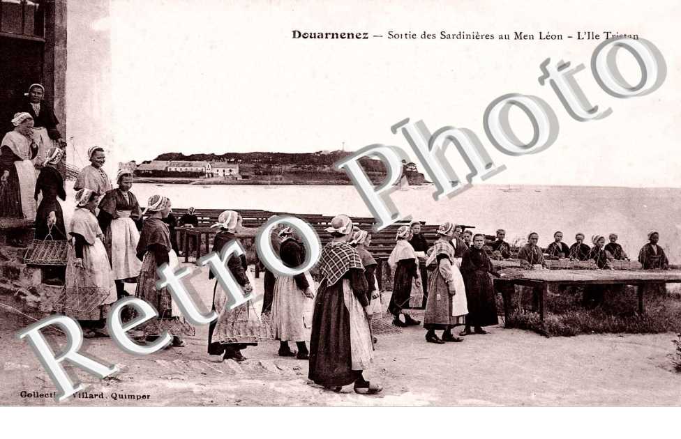 sortie des sardinieres au Men Leon, l'Ile tristan