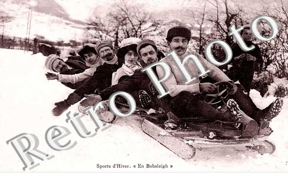 Sports d&#039;hiver En Bobsleigh