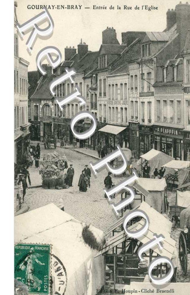 Entrée de la Rue de l'Eglise