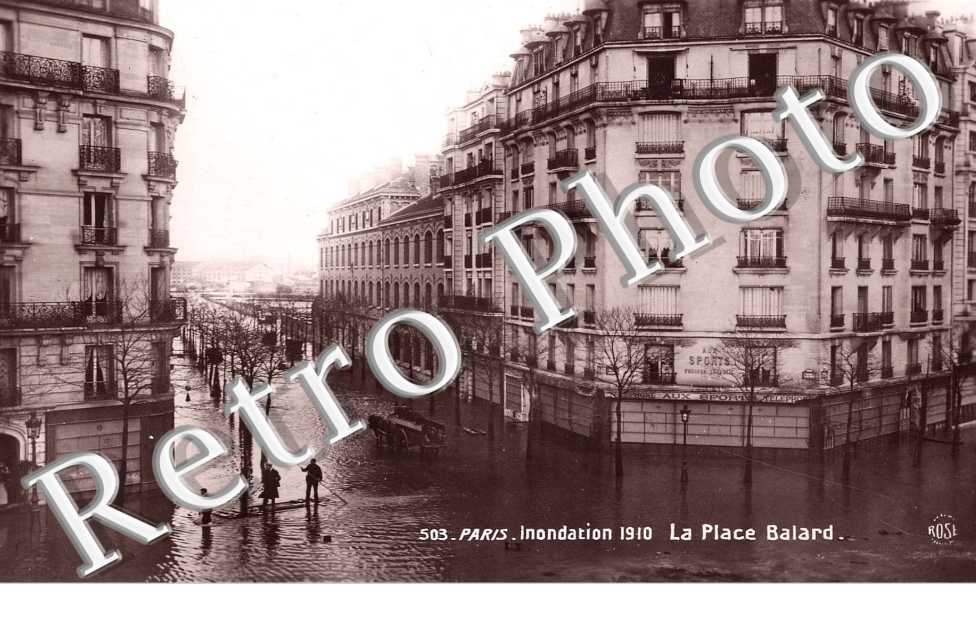 place Balard Inondations 1910