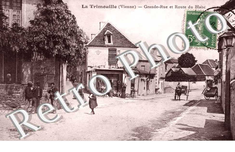 Grande Rue et route du Blanc