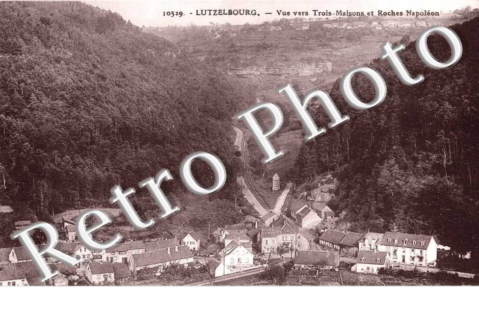 Vue vers Trois Maisons et Roche Napoléon