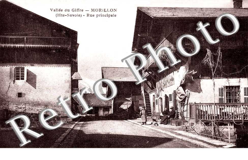 Vallée du Giffre. Rue principale