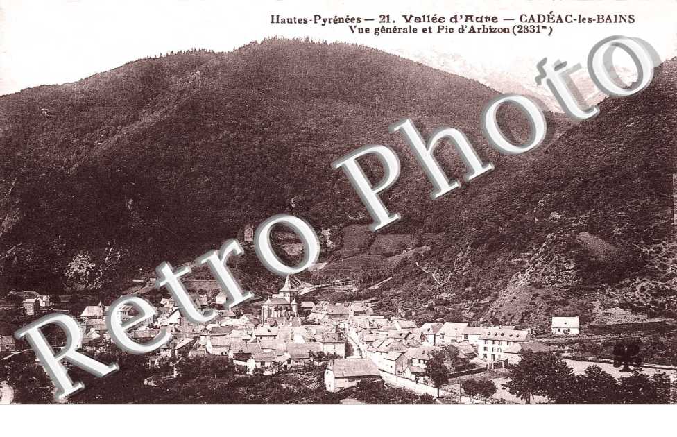 Vue generale et pic d&#039;Arbizon