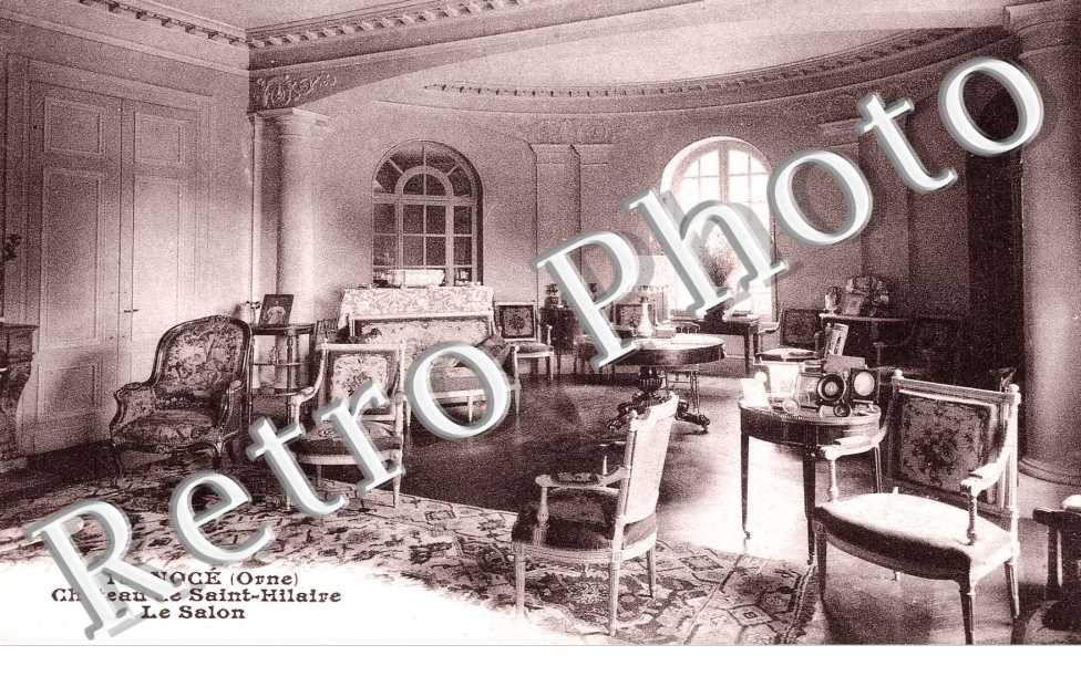 chateau de St Hilaire - le salon
