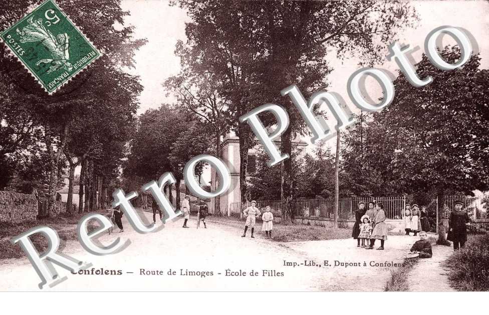 route de Limoges, ecole de filles