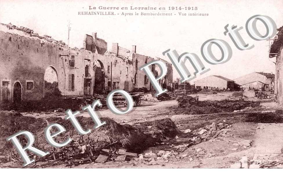 Apres le bombardement vue interieure