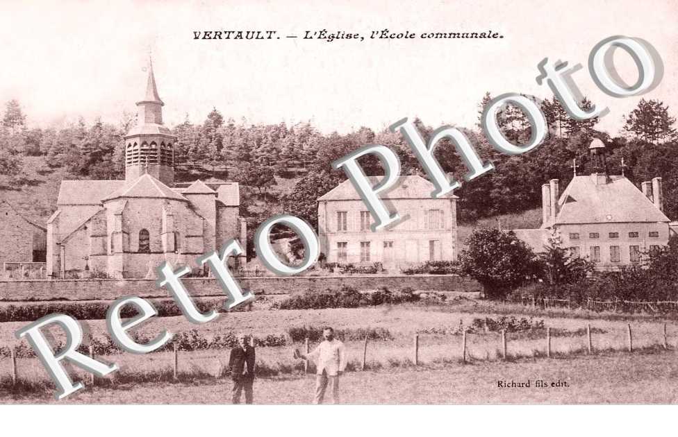 l'Eglise, l'Ecole Communale