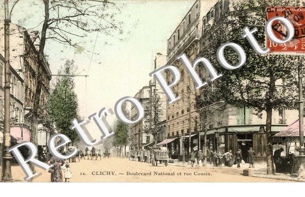 Boulevard national et rue Cousin