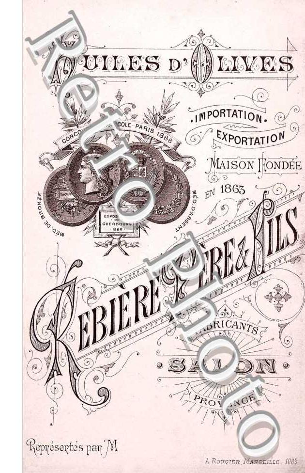 Huiles d&#039;Olives Rebiere Pere & Fils