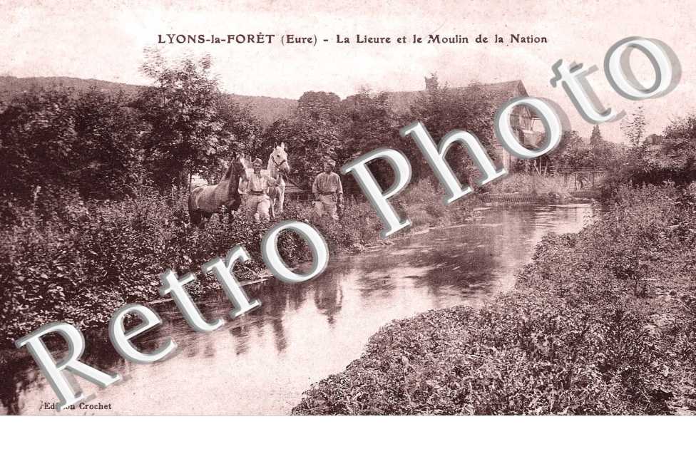 LA LIEURE ET LE MOULIN