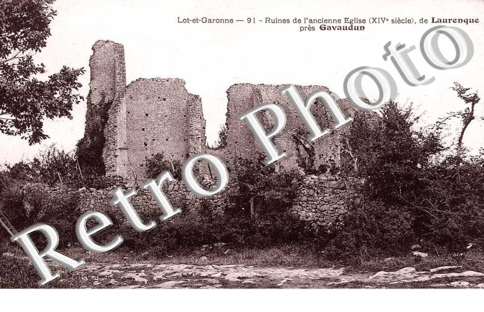 Ruines de l&#039;ancienne eglise