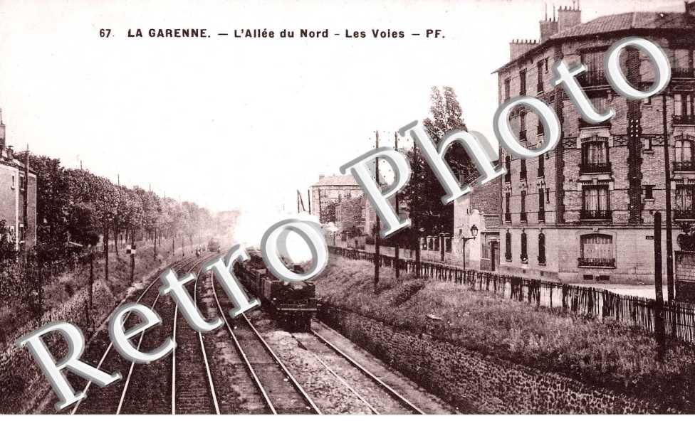 L&#039;allee du nord - Les voies ( train )