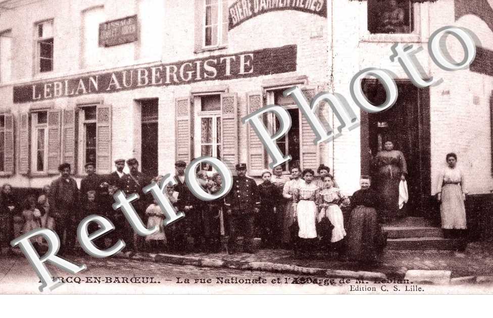 la rue nationale et l&#039; auberge de M.Leblan
