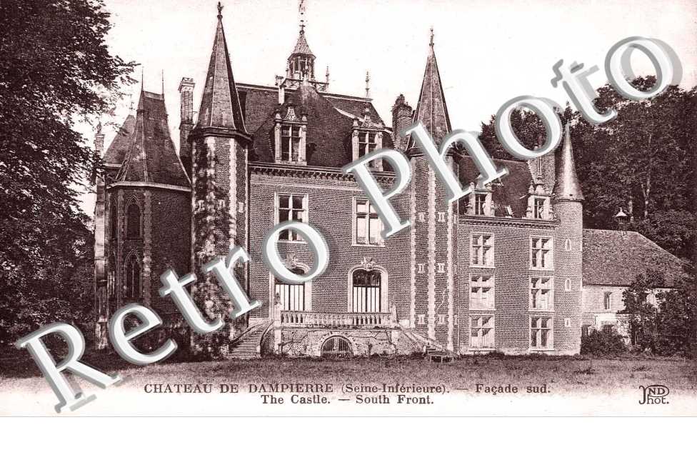 Facade du chateau