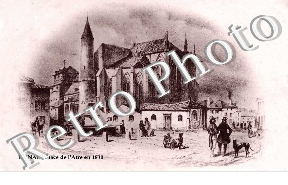 Place de l&#039;Atre en 1830