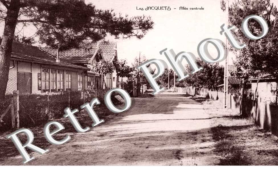 Les Jacquets - allee centrale