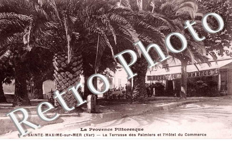 La Terrasse des Palmiers et l&#039;Hotel du Commerce