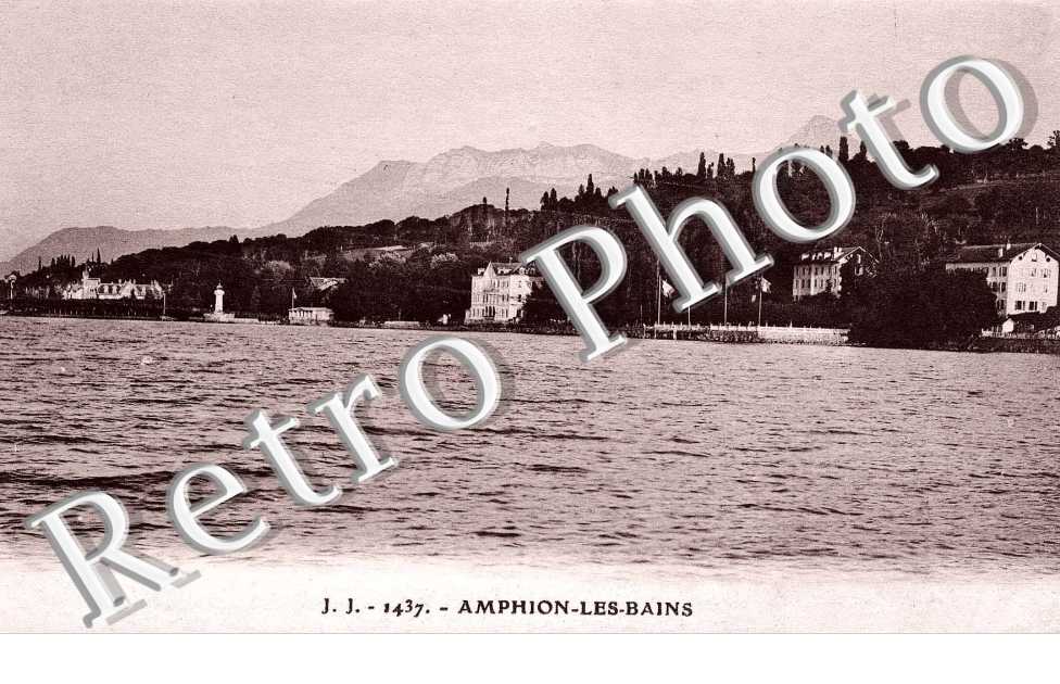 Amphion-les-Bains -  ( vue generale )