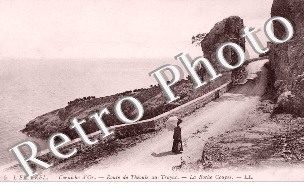 Corniche d&#039;Or, Route de Theoule, la Roche Coupee