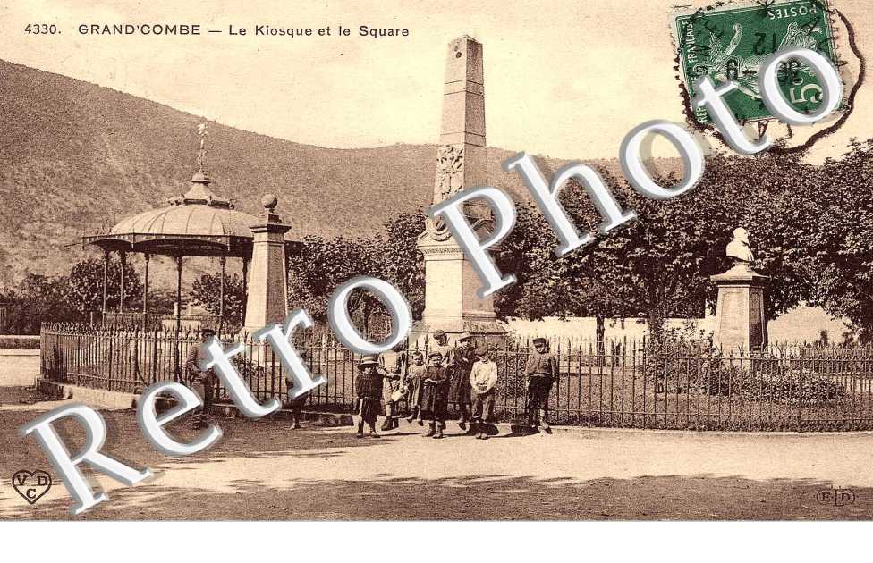 Le kiosque et le square
