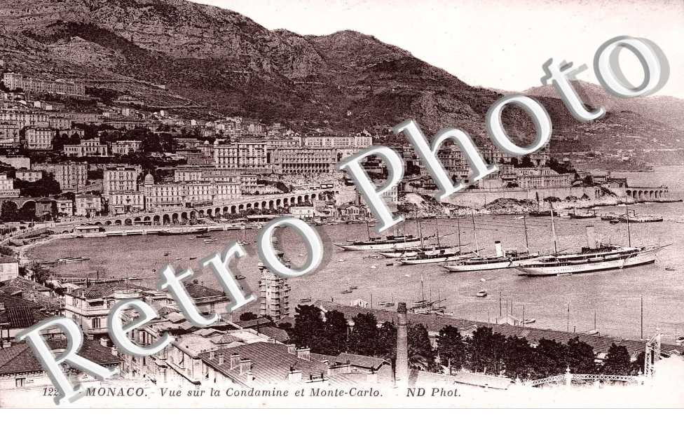 Vue sur la Condamine et Monte Carlo
