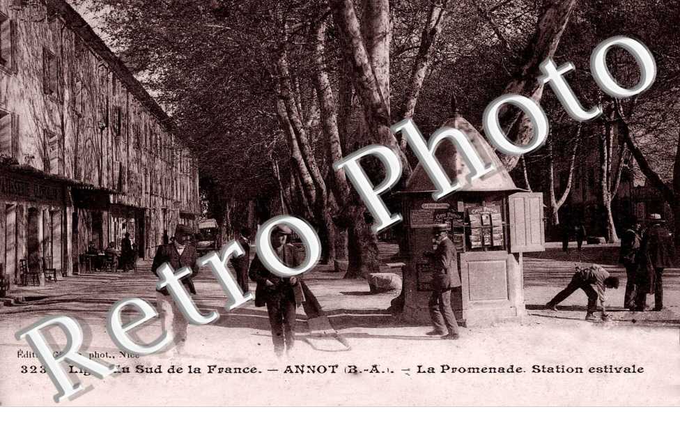 La promenade Station estivale