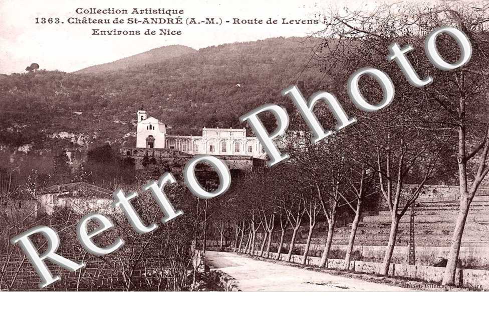 le Chateau et la Route de Levens