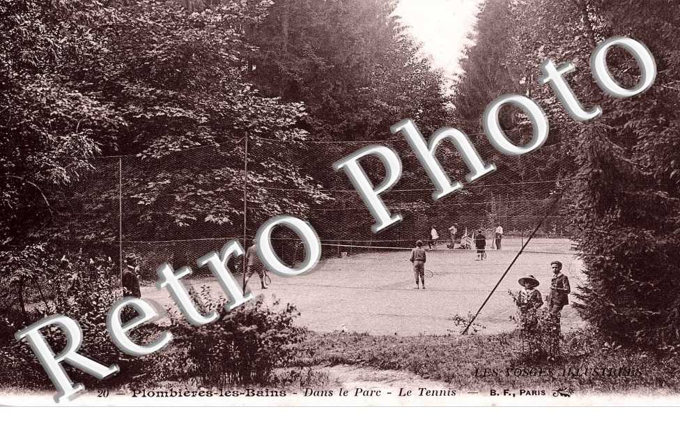Dans le parc - le tennis