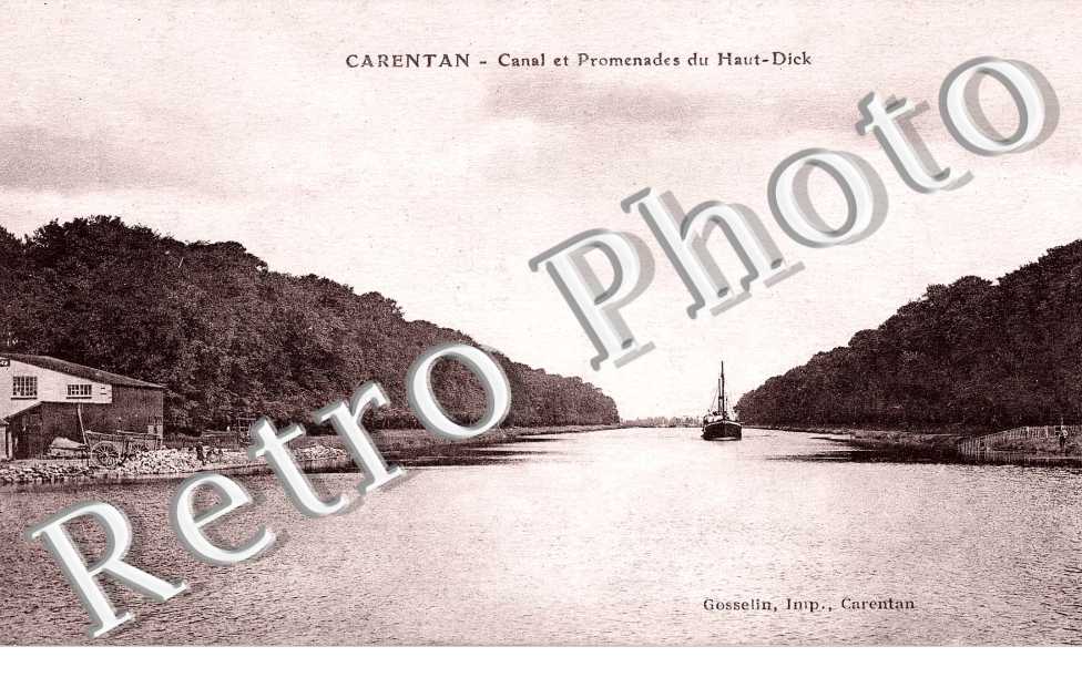 canal et promenade du Haut-Dick