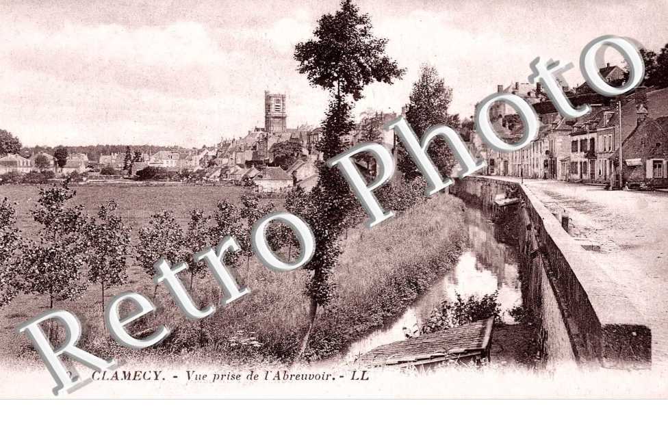 vue prise de l&#039;abreuvoir