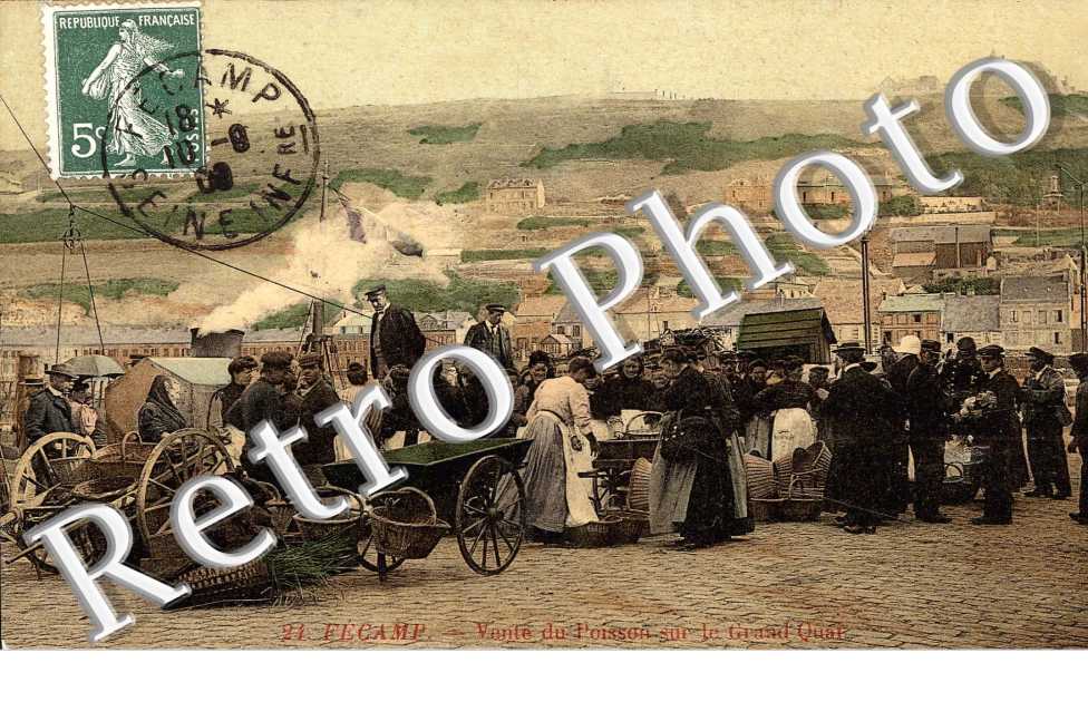 Vente du Poisson sur le grand quai