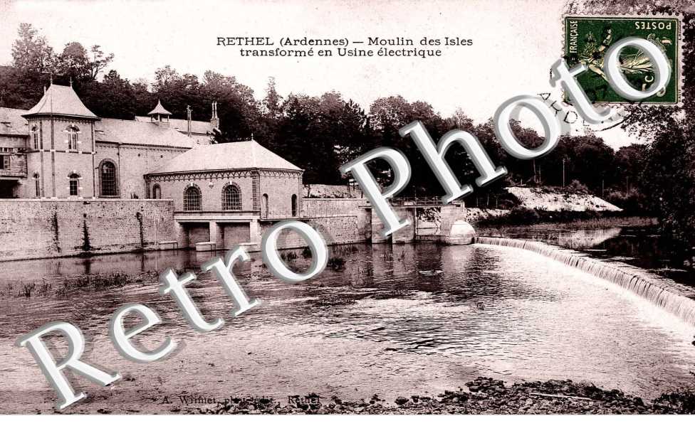 moulin des Isles transforme en usine electrique