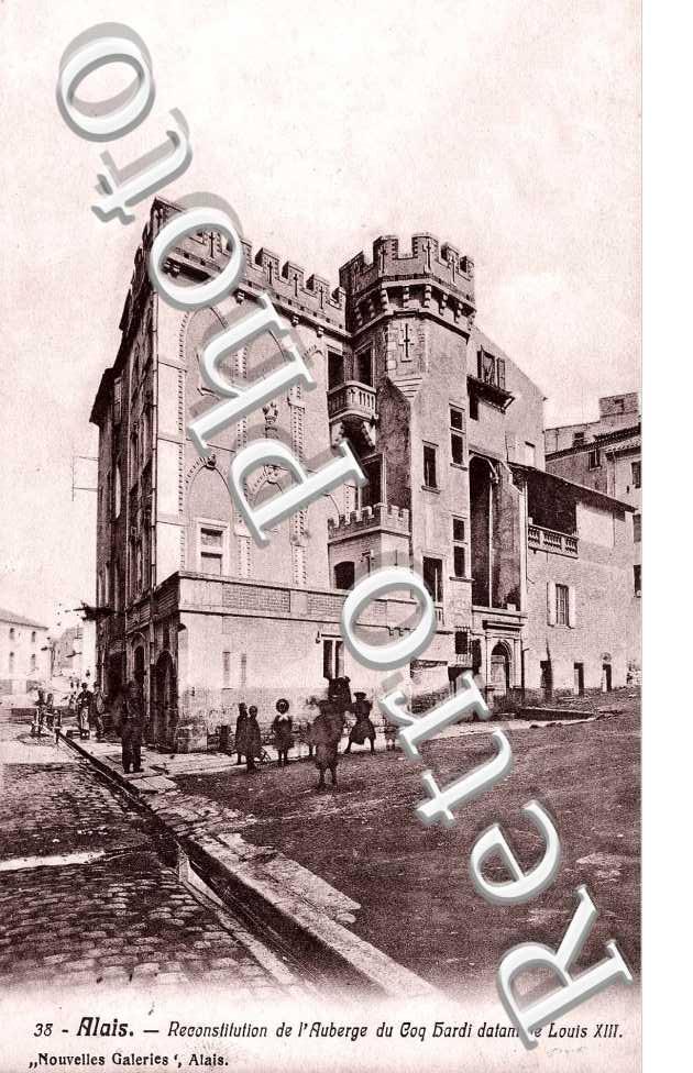Reconstitution de l'auberge du coq hardi datant de Louis XIII 