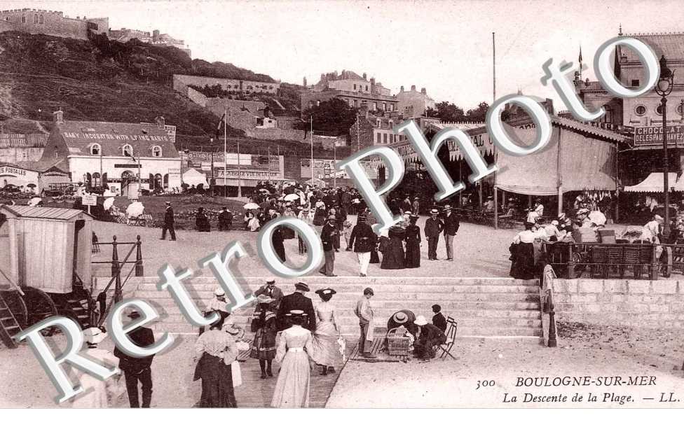 la descente de la plage