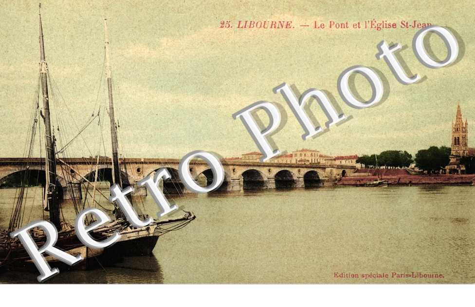 le pont et l&#039;eglise St Jean  