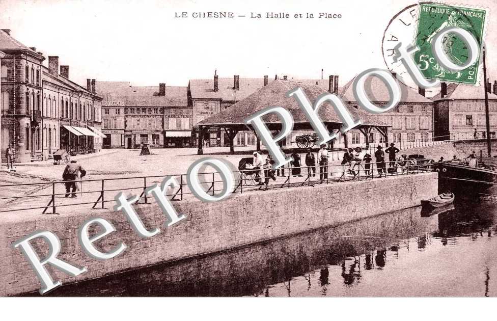 la halle et la place