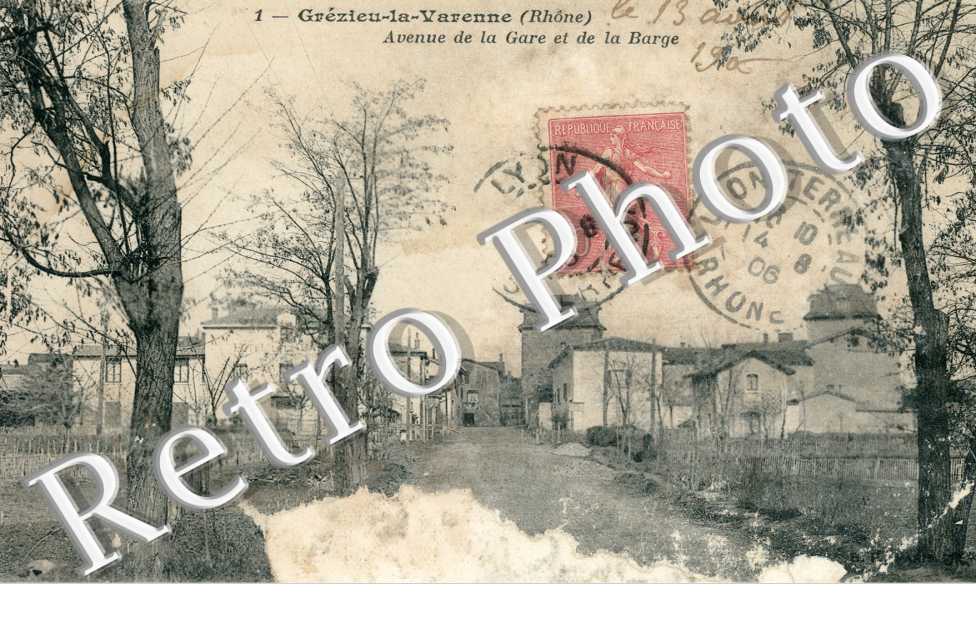 avenue de la gare et de la Barge