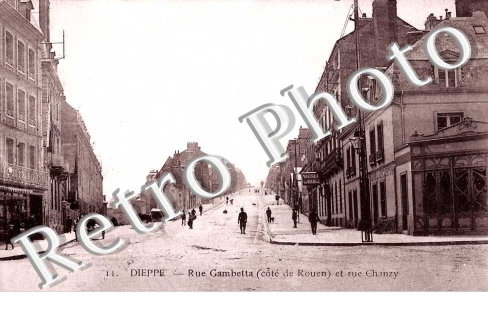 rue Gambetta et rue Chanzy