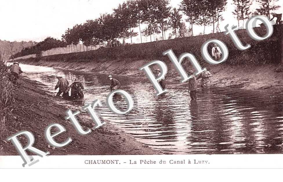 LA PECHE DU CANAL A LUZY