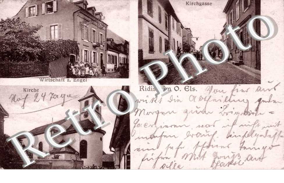 wirtschaft z. Engel - Kirche - Kirchgasse