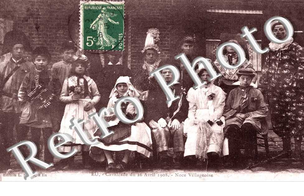 Cavalcade du 26 avril 1908  Noce villageoise
