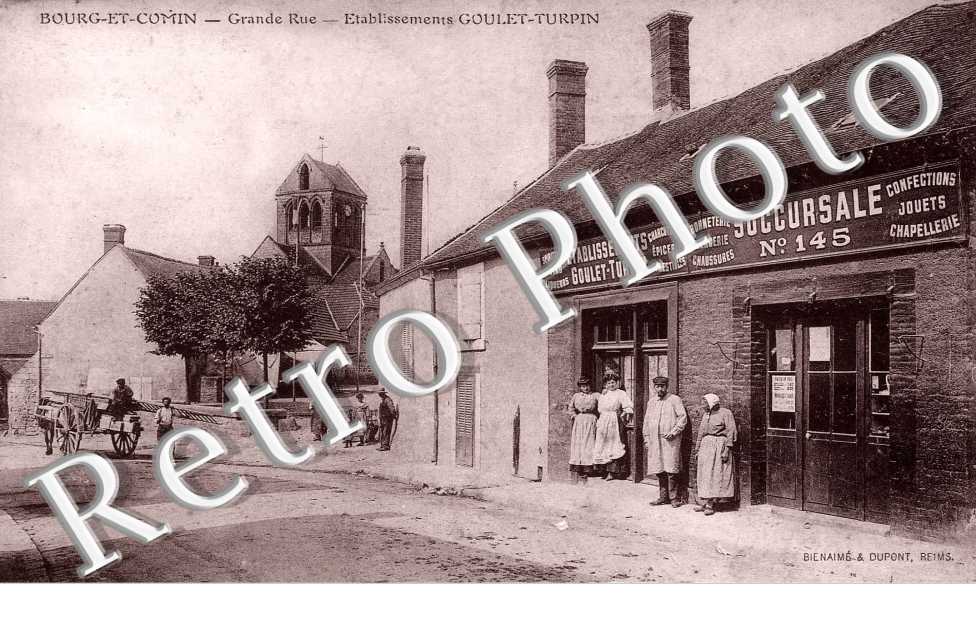 grande rue - Etablissement Goulet - Turpin