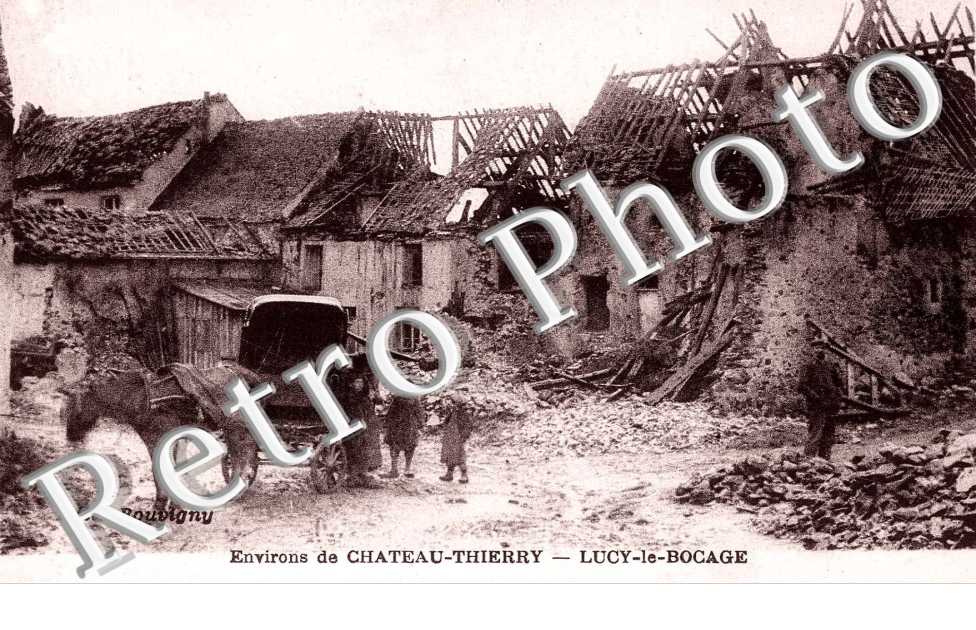 Bataille de la Marne -  le centre du village