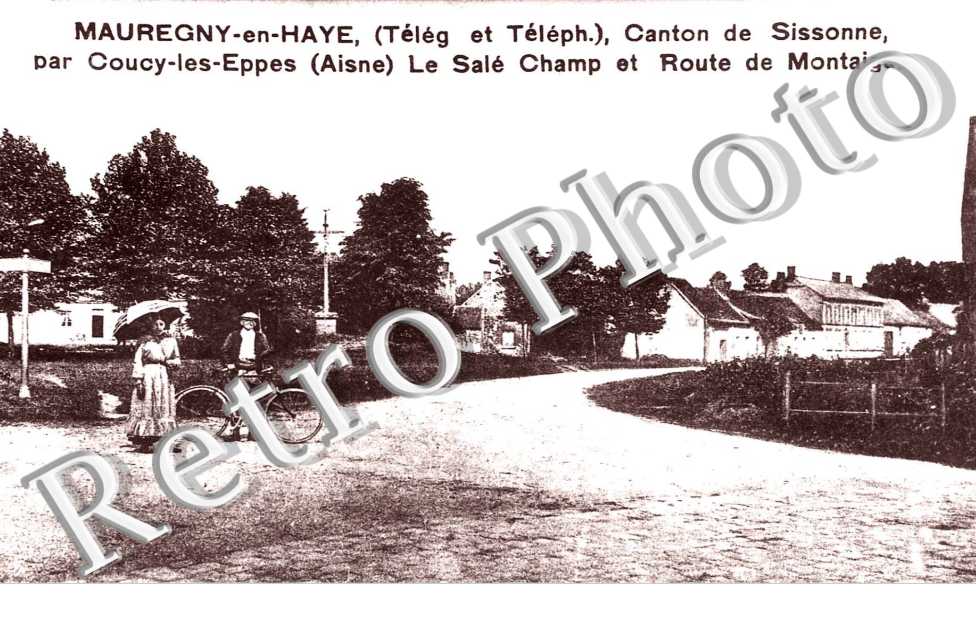le sale champ et route de Montaigu