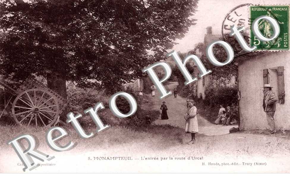 L&#039;Entree par la route d&#039;Urcel