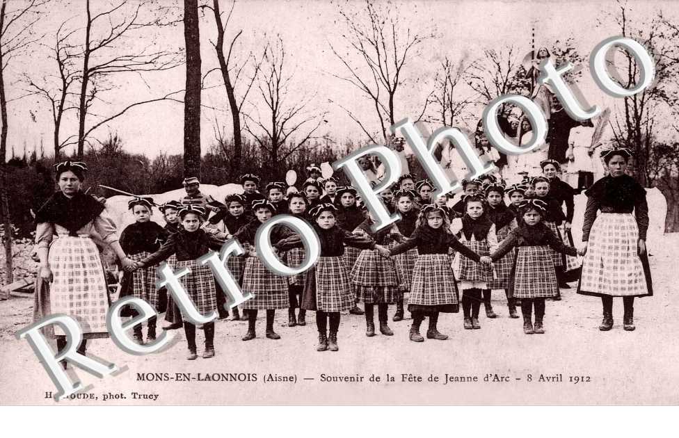 souvenir de la fete de Jeanne d&#039;Arc - 8 avril 1912