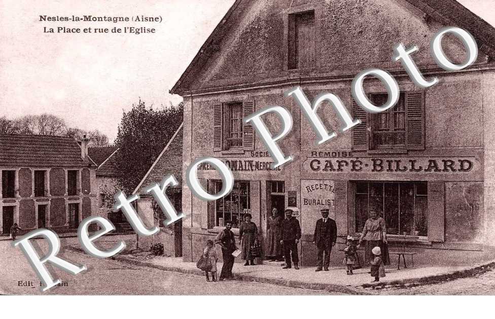 la place et rue de l&#039;eglise